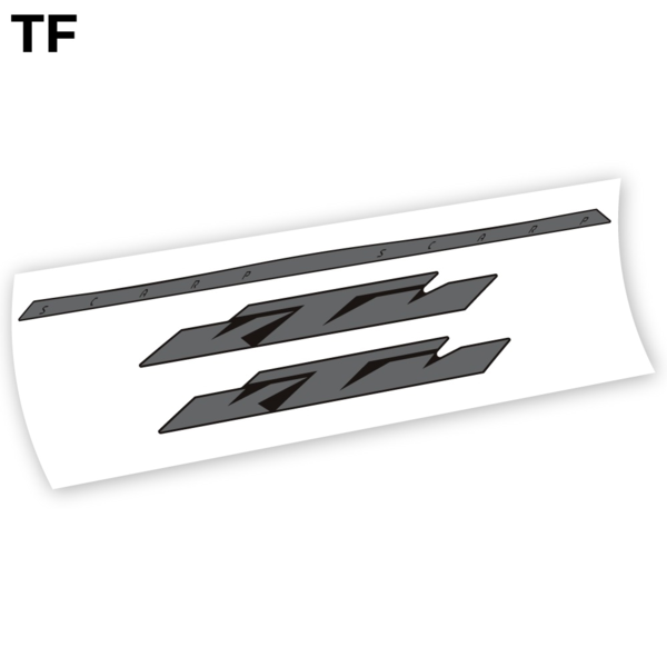 KTM Scarp Master 2021 pegatinas en vinilo adhesivo amortiguador (13)
