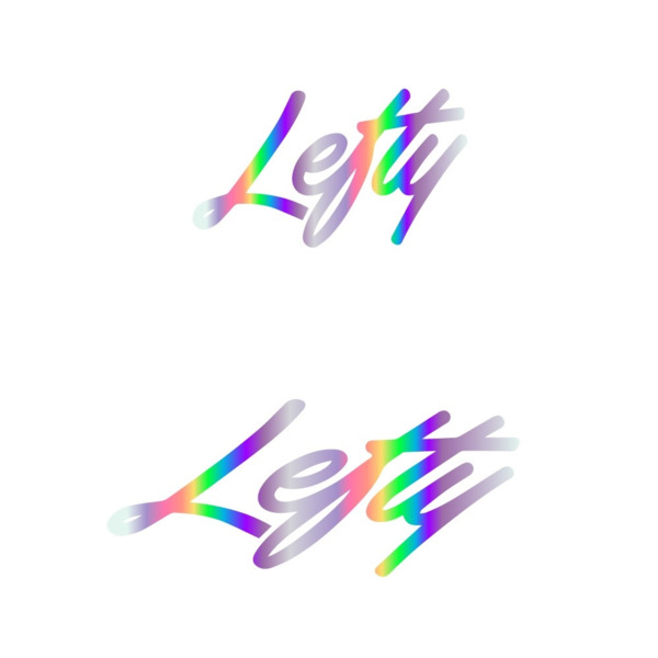 Lefty Logo Pegatinas en vinilo adhesivo (8)