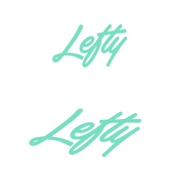 Lefty Logo Pegatinas en vinilo adhesivo (9)