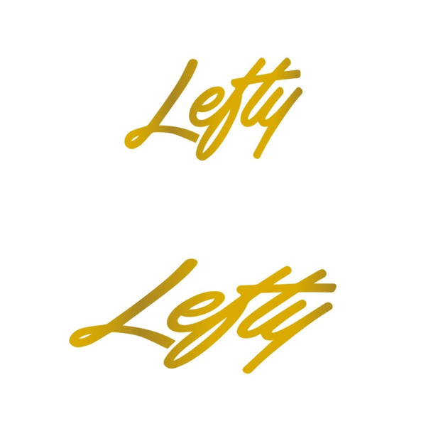 Lefty Logo Pegatinas en vinilo adhesivo (13)