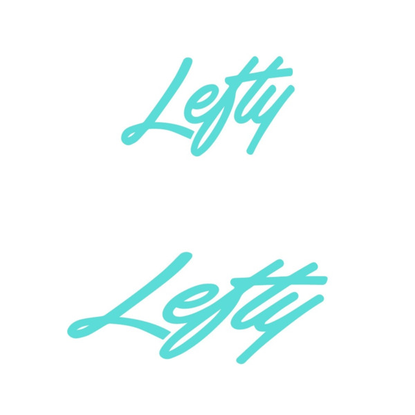 Lefty Logo Pegatinas en vinilo adhesivo (22)