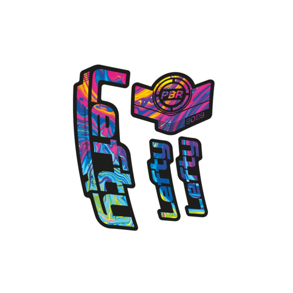 Lefty PBR 90 29 2016 Pegatinas en vinilo adhesivo Horquilla (17)