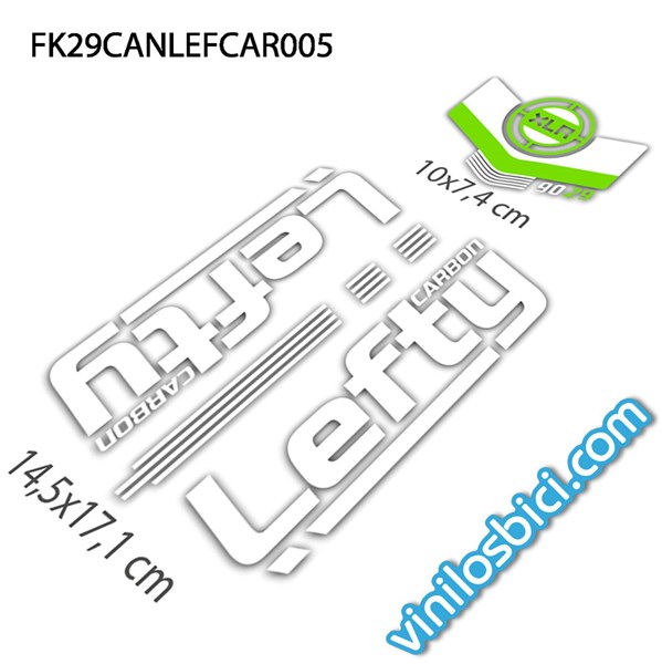 Lefty XLR 90 29 2014 Adhesivos