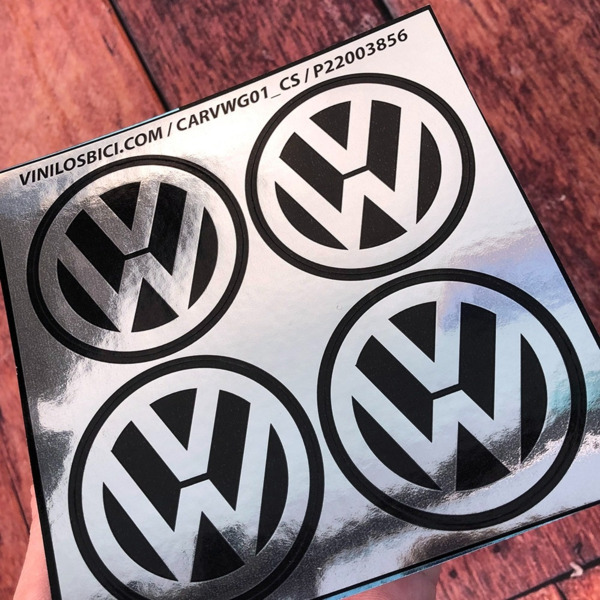 Logo Volkswagen, pegatina vinilo adhesivo (4)
