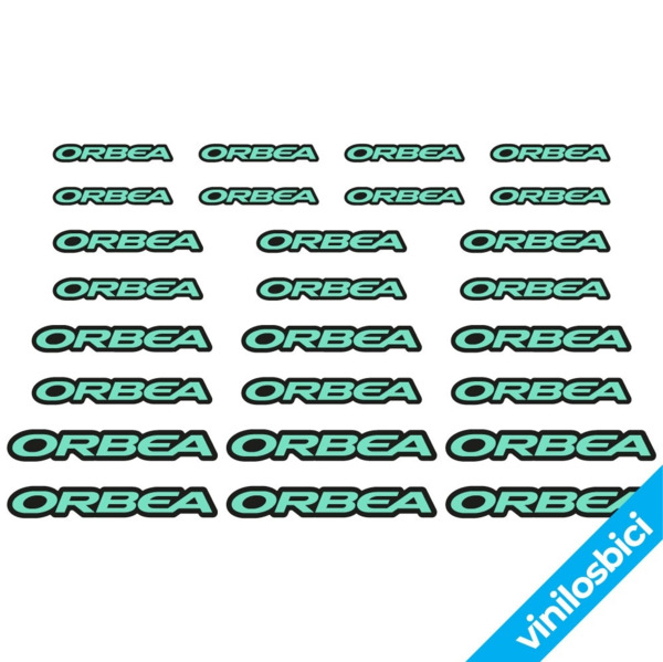 Logos Orbea Pegatinas en vinilo adhesivo Casco (5)