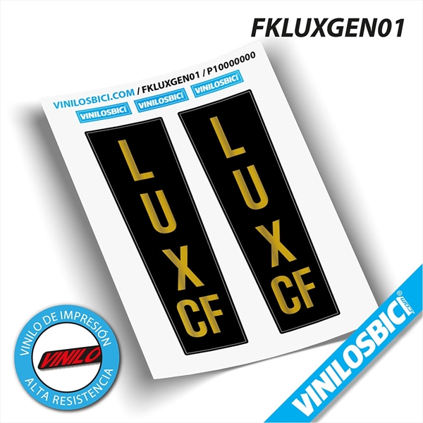 LUX CF Pegatinas Vinilo adhesivo