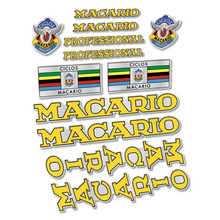 Macario Profesional pegatinas vinilo adhesivo bici clásica