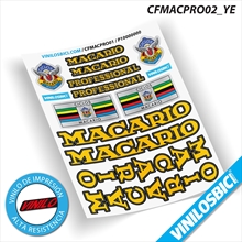 Macario Profesional pegatinas vinilo adhesivo bici clásica