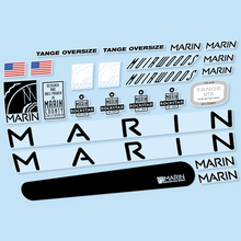 Marin Muirwoods 1991, pegatinas en vinilo adhesivo bici clásica