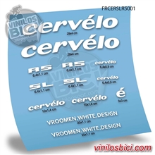 Cervélo R5 SL pegatinas en vinilo adhesivo Cuadro