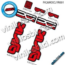 Rock Shox Lyrik vinilos