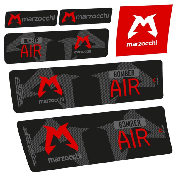 Marzocchi Bomber Air 2023-2024 Pegatinas en vinilo adhesivo Amortiguador (1)