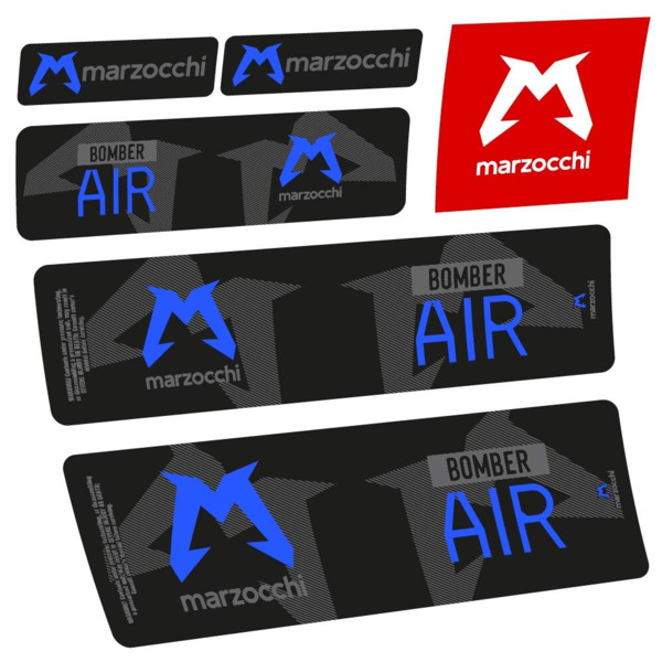 Marzocchi Bomber Air 2023-2024 Pegatinas en vinilo adhesivo Amortiguador (5)