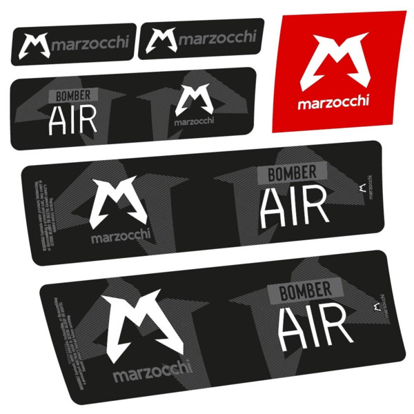 Marzocchi Bomber Air 2023-2024 Pegatinas en vinilo adhesivo Amortiguador (6)