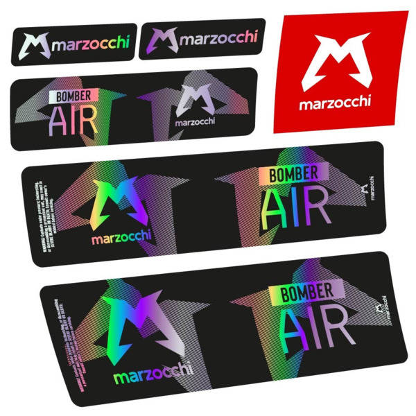 Marzocchi Bomber Air 2023-2024 Pegatinas en vinilo adhesivo Amortiguador (8)