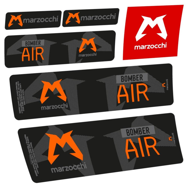 Marzocchi Bomber Air 2023-2024 Pegatinas en vinilo adhesivo Amortiguador (11)