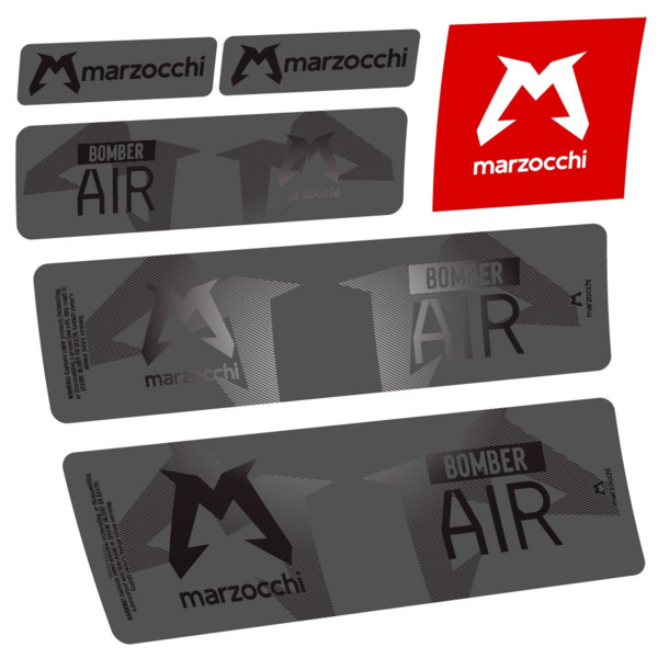 Marzocchi Bomber Air 2023-2024 Pegatinas en vinilo adhesivo Amortiguador (12)