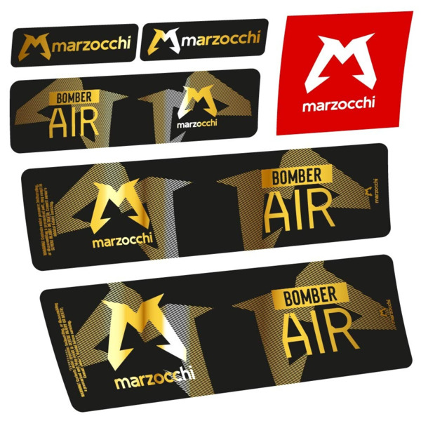 Marzocchi Bomber Air 2023-2024 Pegatinas en vinilo adhesivo Amortiguador (14)