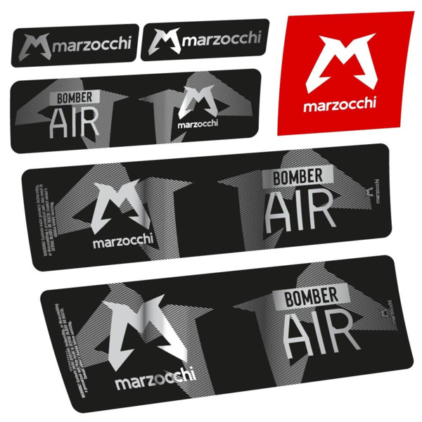 Marzocchi Bomber Air 2023-2024 Pegatinas en vinilo adhesivo Amortiguador (16)