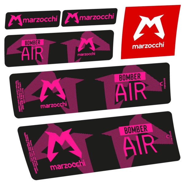 Marzocchi Bomber Air 2023-2024 Pegatinas en vinilo adhesivo Amortiguador (20)