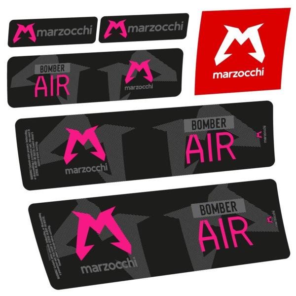Marzocchi Bomber Air 2023-2024 Pegatinas en vinilo adhesivo Amortiguador (21)