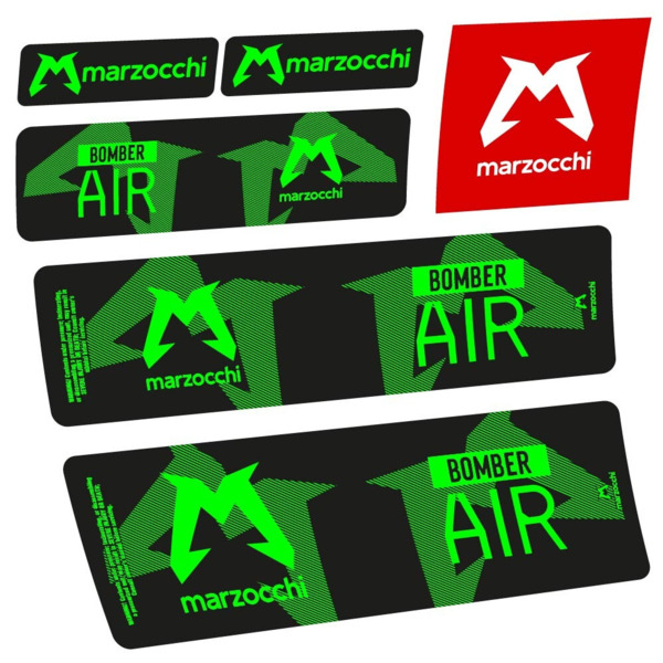 Marzocchi Bomber Air 2023-2024 Pegatinas en vinilo adhesivo Amortiguador (23)