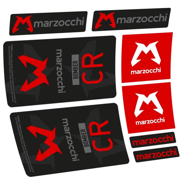 Marzocchi Bomber CR 2023-2024 Pegatinas en vinilo adhesivo Amortiguador (1)