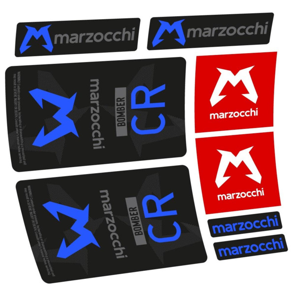 Marzocchi Bomber CR 2023-2024 Pegatinas en vinilo adhesivo Amortiguador (5)