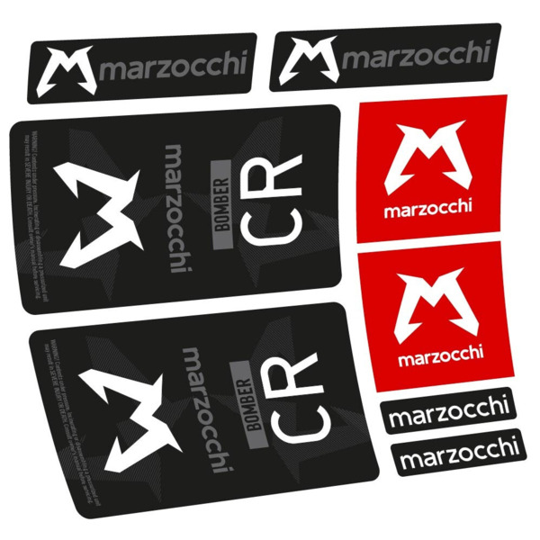 Marzocchi Bomber CR 2023-2024 Pegatinas en vinilo adhesivo Amortiguador (6)