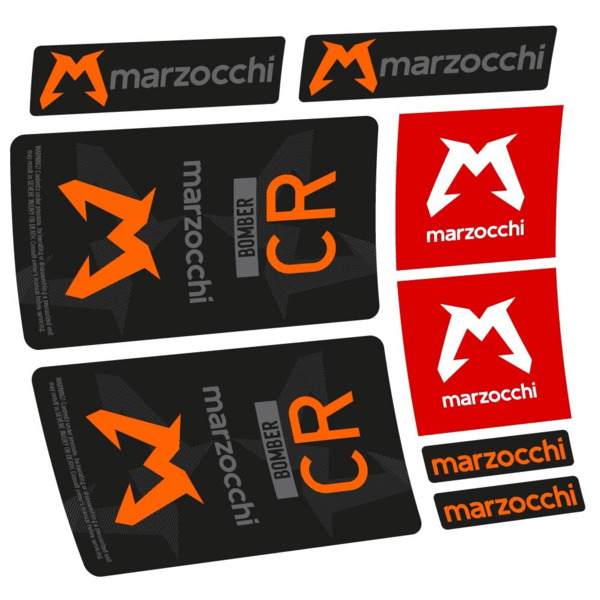 Marzocchi Bomber CR 2023-2024 Pegatinas en vinilo adhesivo Amortiguador (11)