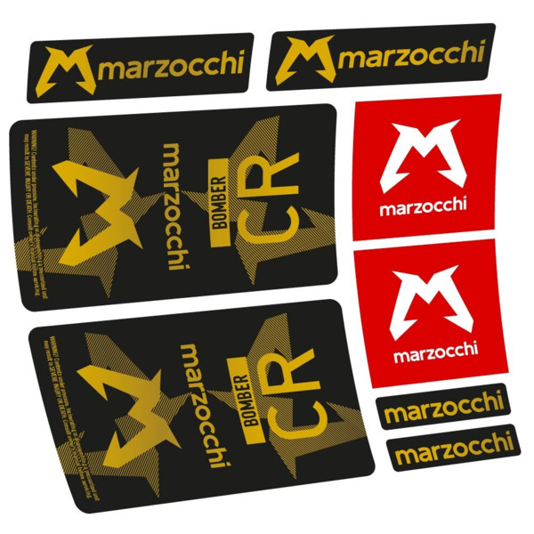 Marzocchi Bomber CR 2023-2024 Pegatinas en vinilo adhesivo Amortiguador (13)