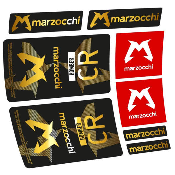 Marzocchi Bomber CR 2023-2024 Pegatinas en vinilo adhesivo Amortiguador (14)