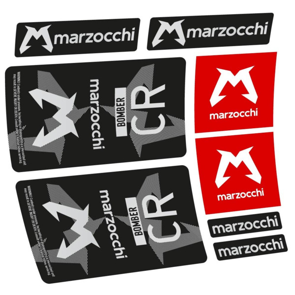 Marzocchi Bomber CR 2023-2024 Pegatinas en vinilo adhesivo Amortiguador (15)