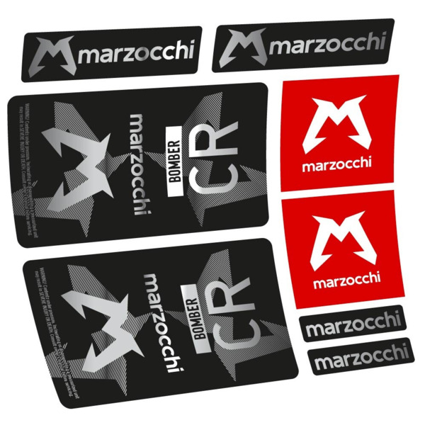 Marzocchi Bomber CR 2023-2024 Pegatinas en vinilo adhesivo Amortiguador (16)