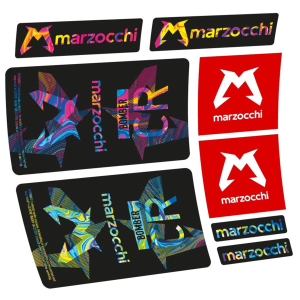 Marzocchi Bomber CR 2023-2024 Pegatinas en vinilo adhesivo Amortiguador (17)