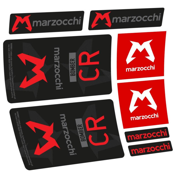 Marzocchi Bomber CR 2023-2024 Pegatinas en vinilo adhesivo Amortiguador (19)
