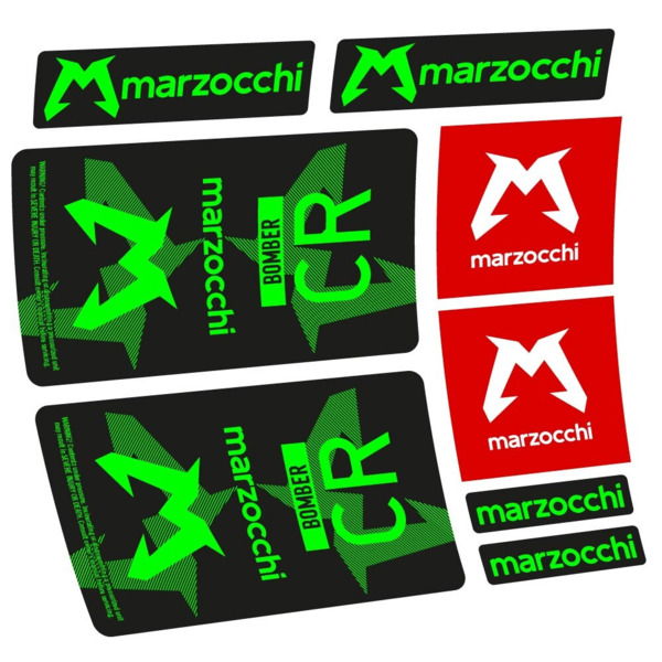 Marzocchi Bomber CR 2023-2024 Pegatinas en vinilo adhesivo Amortiguador (23)