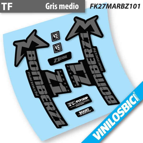 Marzocchi Bomber Z1 pegatinas en vinilo adhesivo (1)