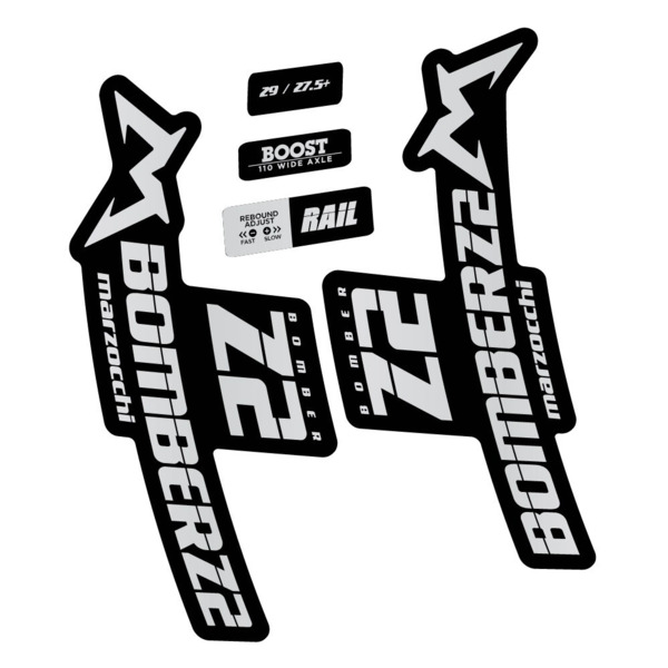 Marzocchi Bomber Z2 29 2021-2022 Pegatinas en vinilo adhesivo Horquilla (15)
