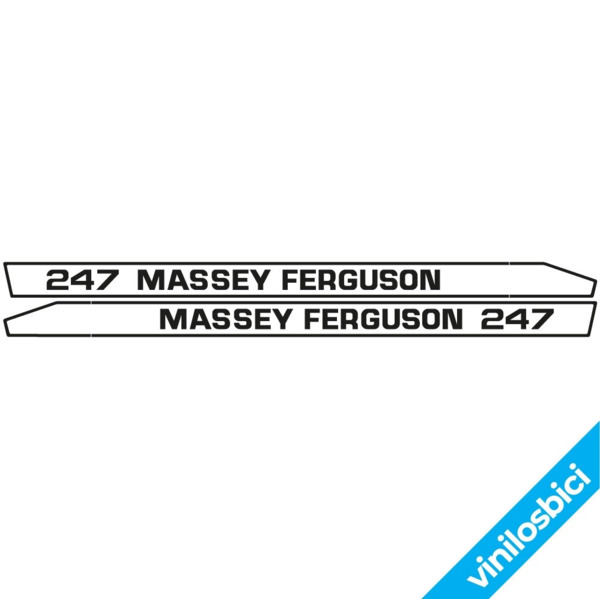 Massey Ferguson 247 Pegatinas en vinilo adhesivo tractor (4)