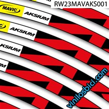 Mavic Aksium 23mm Vinilos (Para una sola llanta)