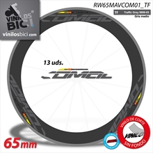 Mavic Comete pegatinas vinilo adhesivo llantas