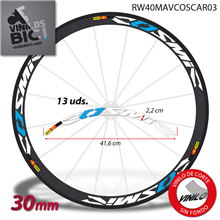Mavic Cosmic Carbon 40mm vinilos