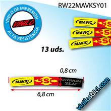 Mavic Ksyrium SLR vinilos adhesivos