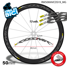 Mavic Cosmic Pro Carbon Hexalith 50mm vinilos adhesivos