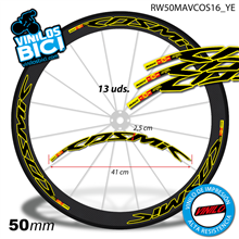 Mavic Cosmic Pro Carbon SL 50mm vinilos adhesivos