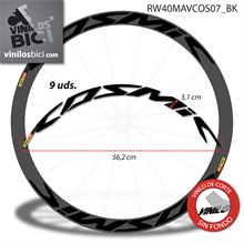 Mavic Cosmic Pro Carbon SL 50mm vinilos adhesivos
