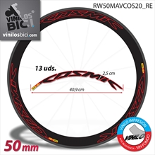 Mavic Cosmic Pro Carbon SL 50mm vinilos adhesivos