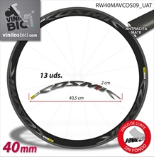 Mavic Cosmic Pro Carbon SL 50mm vinilos adhesivos