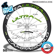 Campagnolo Bora Ultra Two 50mm vinilos